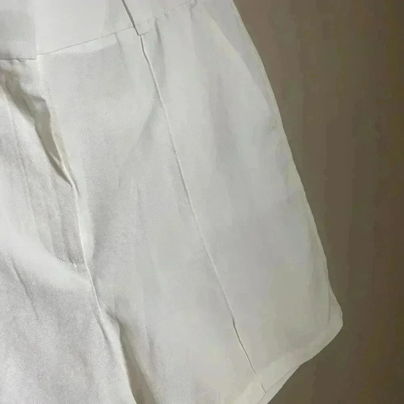 ANINE‎ BING Mila High Waisted Shorts White - Picture 9 of 12